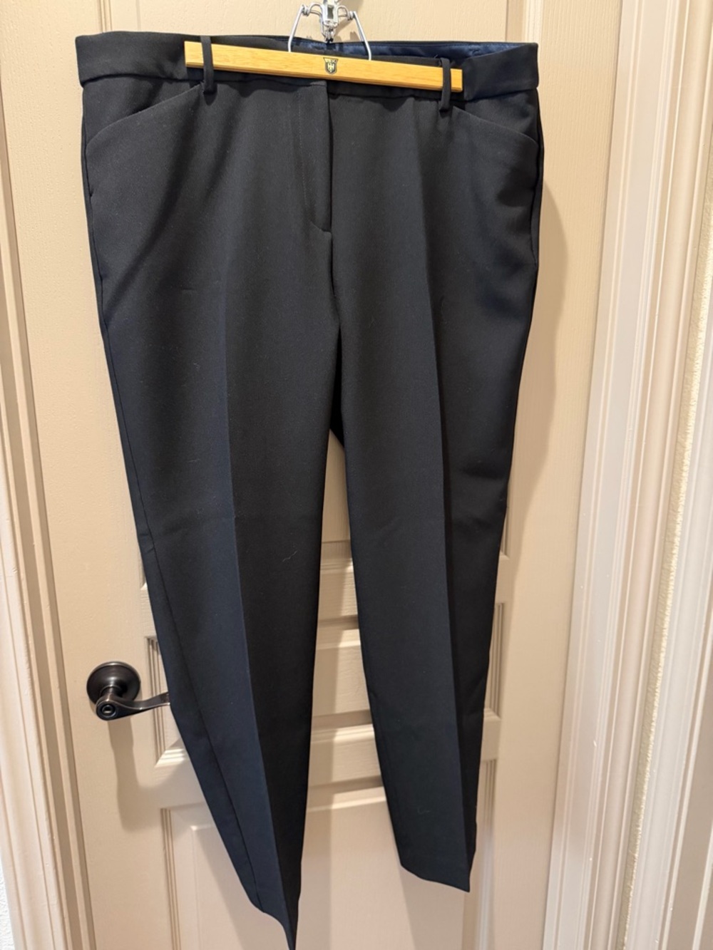 Talbots Black Hampshire Ankle Dress Pants